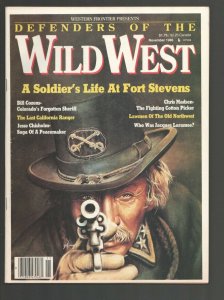 Western Frontier 11/1986-G.C. London-Defenders Of The Wild West-Chris Madsen-...