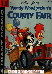 WOODY WOODPECKER'S COUNTY FAIR (1958 Series) #2 Very Good Comics Book