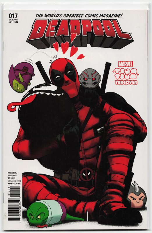 Deadpool #17 Variant Cover (2016) Deadpool