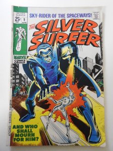 The Silver Surfer #5 (1969) VG Condition