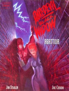 DAREDEVIL BLACK WIDOW ABBATOIR MARVEL Graphic Novel 75 (1993) (VERY FINE)