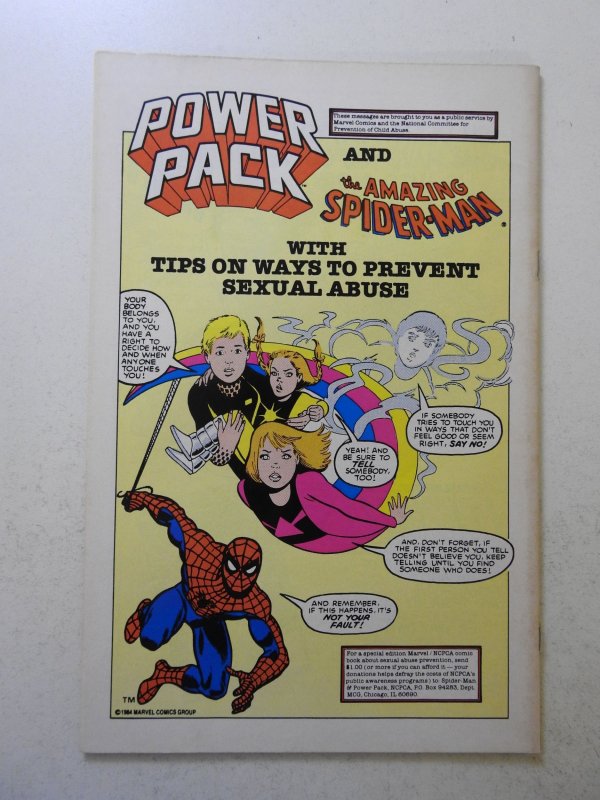 X-Factor #5 (1986) FN Condition! stain fc