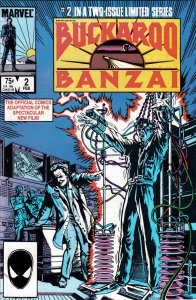 Buckaroo Banzai #2 FN ; Marvel | Movie Adaptation Bill Mantlo