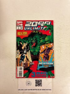 2099 Unlimited #4 NM Marvel Comic Books Hulk Metal Scream 4 HH92