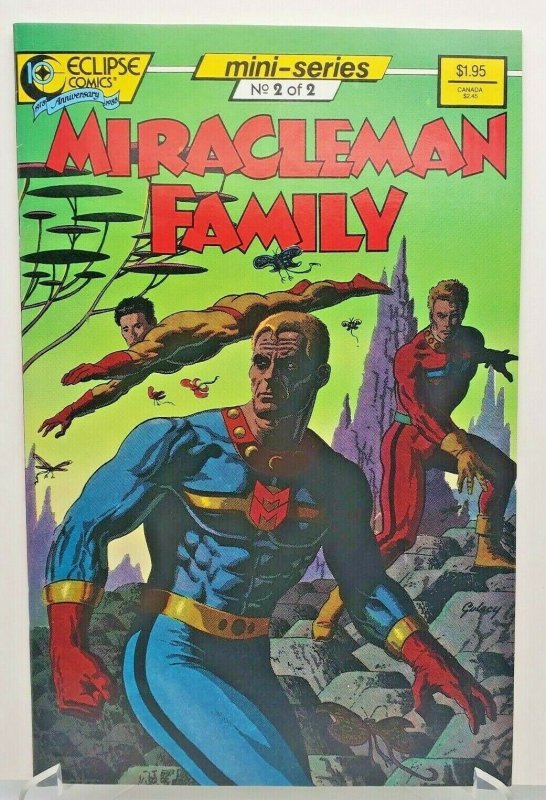 1988 MIRACLEMAN FAMILY mini series #2 of 2 Comics Book     ***GEM of a find**** 