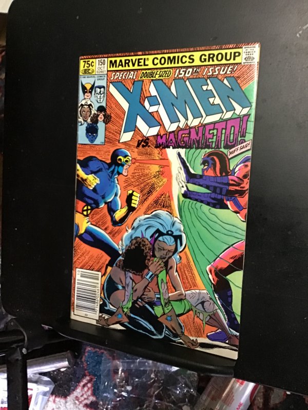 The Uncanny X-Men #150 (1981) Giant size magneto cover key! High grade! VF/NM