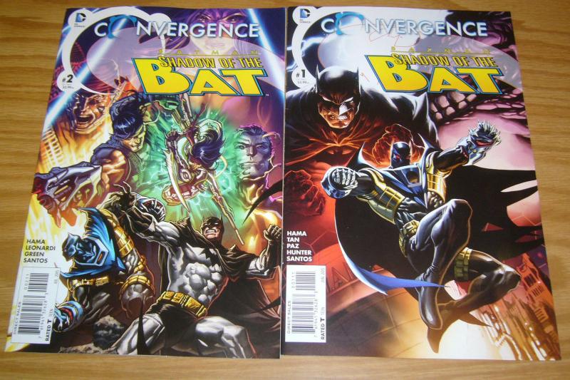 Convergence Batman: Shadow of the Bat #1-2 VF/NM complete series  larry hama set 