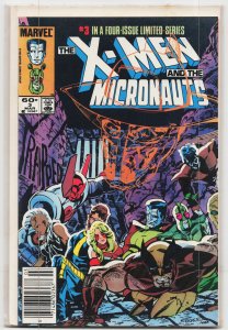 The X-Men and The Micronauts #3 (1984) Micronauts / Enigma Force
