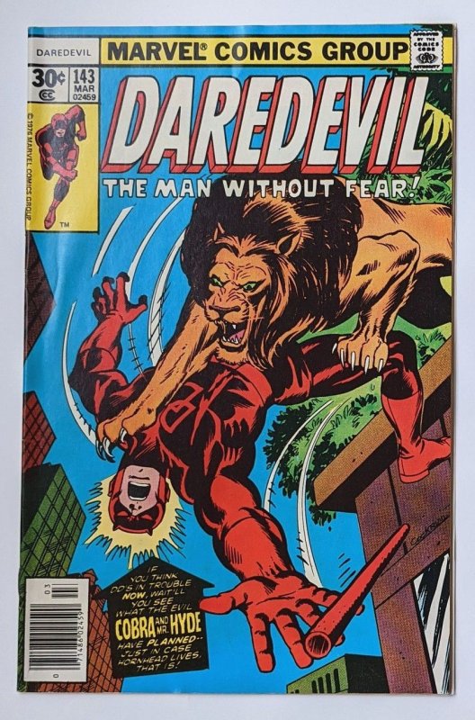 Daredevil #143 (1977)  VG-FN
