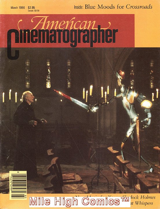 AMERICAN CINEMATOGRAPHER (MAG) #8603 Very Fine