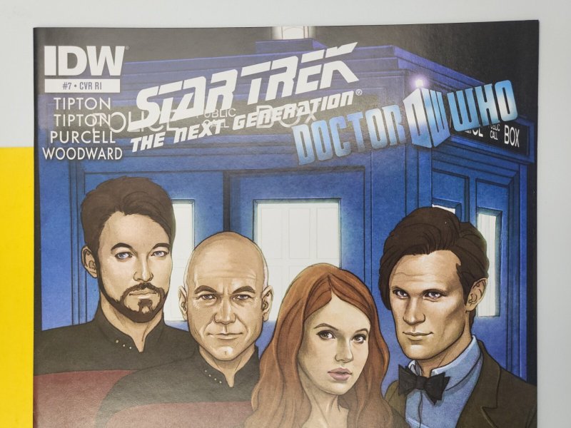 Star Trek Next Generation Doctor Who Assimilation2 #7 Jenny Frison 1:10 Variant