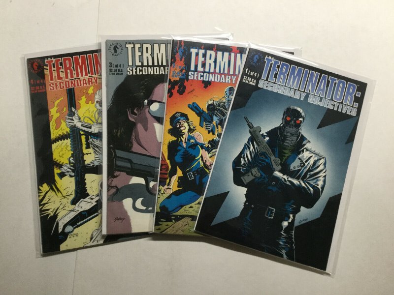 Terminator Secondary Objectives 1-4 1 2 3 4 Near Mint Nm Dark Horse Comics