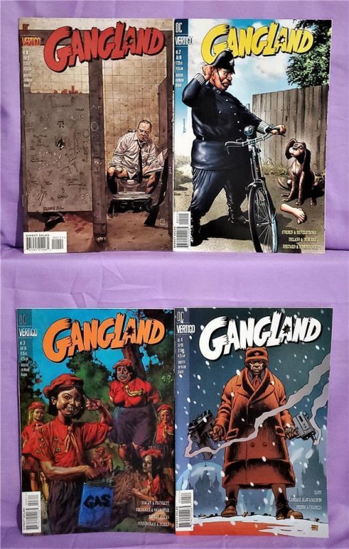 GANGLAND #1 - 4 Frank Quitely Tim Bradstreet Ed Brubaker DC Comics