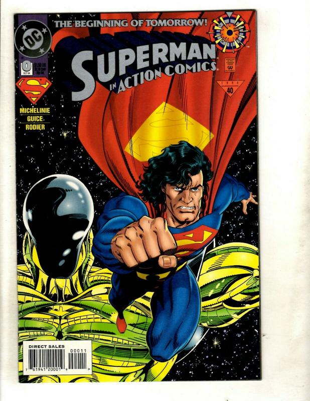 10 The Beginning of Tomorrow DC Comics 0 Superman Action Comics Robin J362