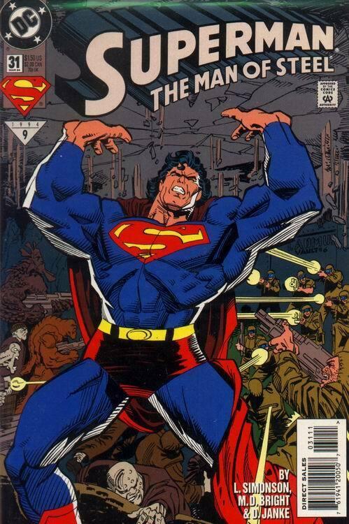 SUPERMAN: MAN OF STEEL (1991 DC) #31 NM- A95710