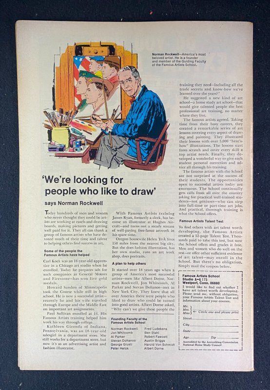 X-Men (1963) #61 FN (6.0) Sauron Neal Adams