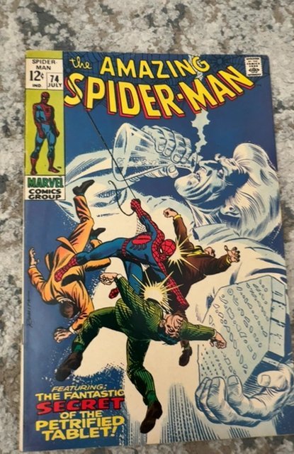 The Amazing Spider-Man #74 (1969)Silverman and gweb stacy