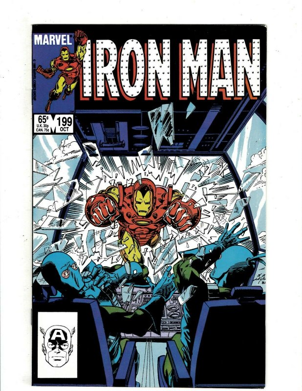 10 Iron Man Marvel Comics # 196 197 198 199 201 202 203 204 205 206 Stark J451