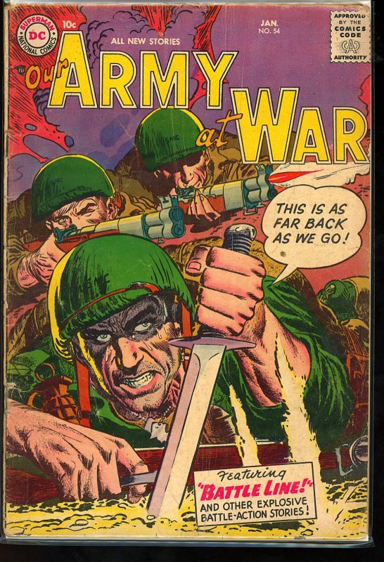 Our Army at War #54 (1957)