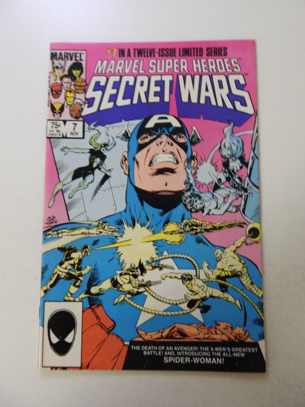 Marvel Super Heroes Secret Wars #7 (1984) VF+ condition