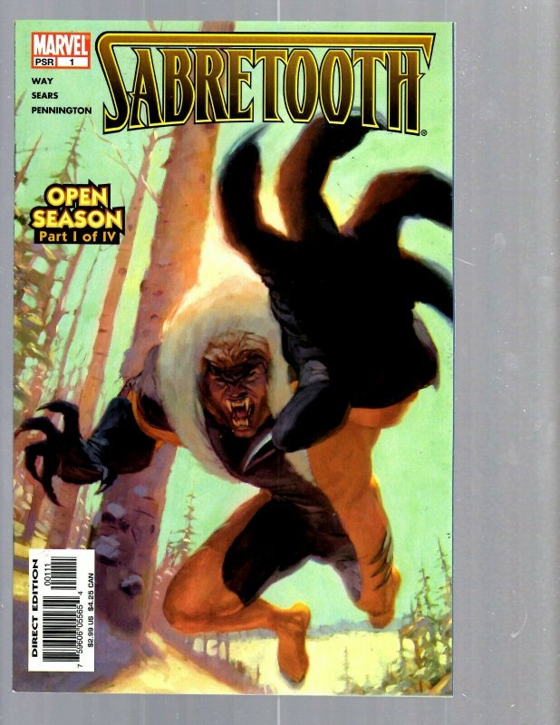 12 Comics Sabertooth 1 2 Special #1 Secrets of House #1 Secret Invasion 1-8 EK17