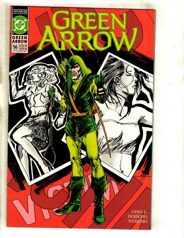 Lot Of 12 Green Arrow DC Comic Books # 51 52 53 54 55 56 57 58 59 60 61 62 JF30