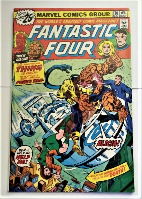 Fantastic Four #170 (1976, Marvel) Power Man VF+