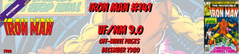 Iron Man 141 VF/NM 9.0 Marvel 1980