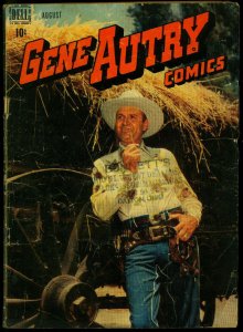 Gene Autry Comics #18 1948- Dell Western Photo cover G/VG