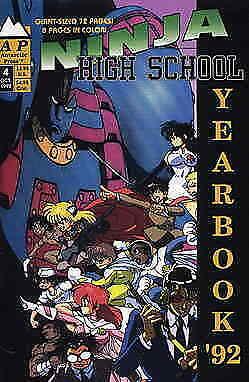 Ninja High School Yearbook #4 FN; Malibu | save on shipping - details inside