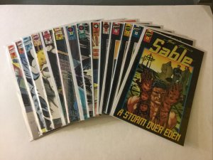 Sable 3-11 13 15-27 Nm Near Mint First Comics