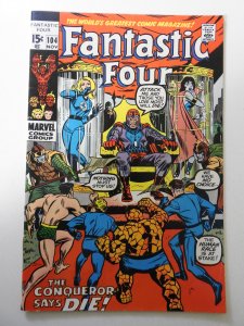 Fantastic Four #104 (1970) VG+ Condition