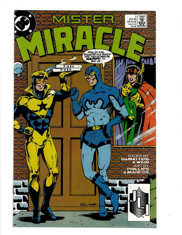 Mister Miracle #7 (1989) SR8