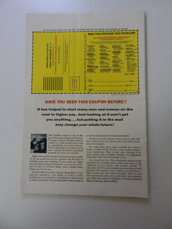 Daredevil #106 (1973) VG/FN condition subscription fold