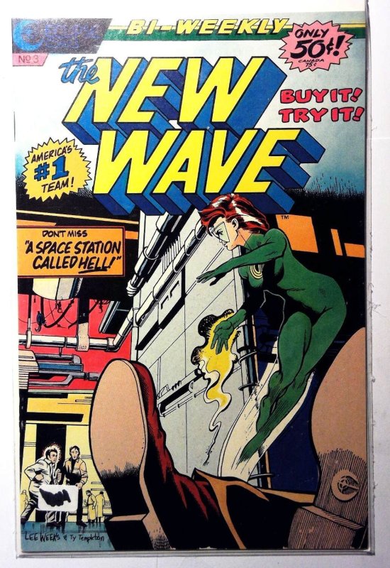 The New Wave #3 (1986) Eclipse Comics 1st Print Comic Book