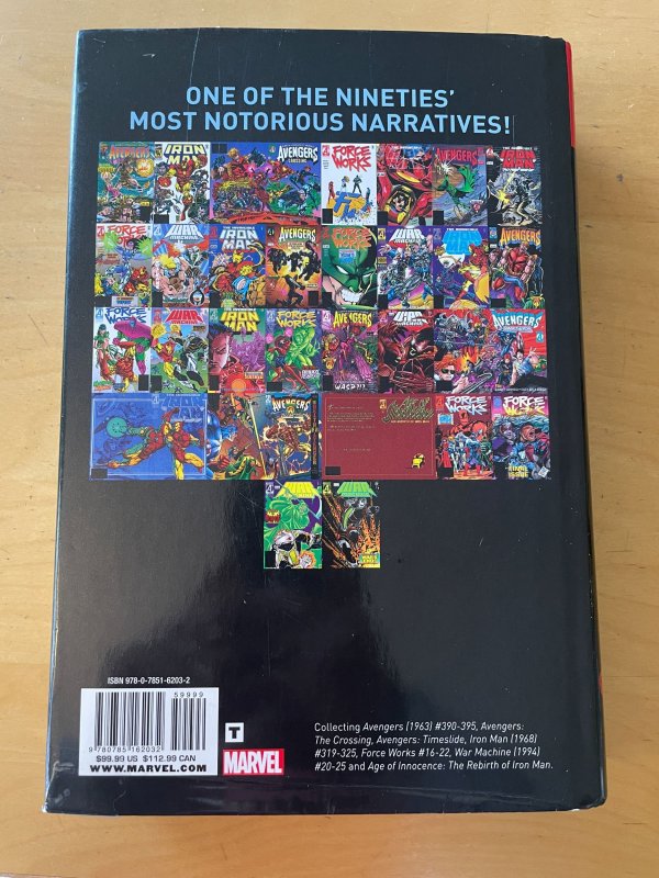 Avengers The Crossing Omnibus 1st Print