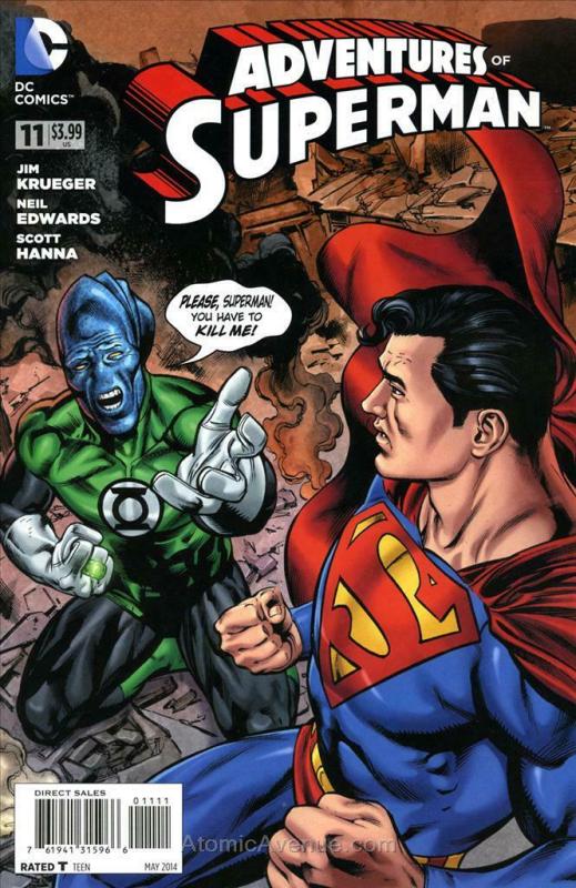 Adventures of Superman (2nd Series) #11 VF; DC | save on shipping - details insi