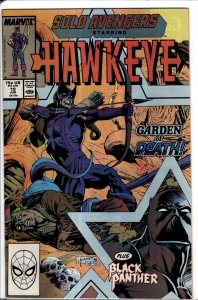 Solo Avengers #19 (1989) Hawkeye