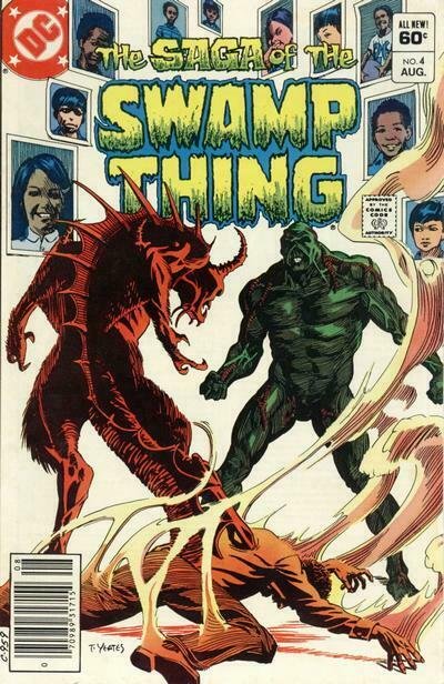 Saga of the Swamp Thing, The #4 (Newsstand) VG; DC | low grade comic - save on s