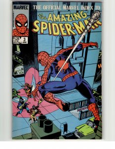 The Official Marvel Index to the Amazing Spider-Man #3 (1985) Spider-Man