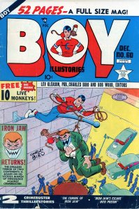 Boy Comics 60  G/VG  1950  Charles Biro Cover