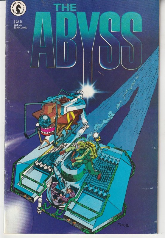 The Abyss # 2  Dark Horse's Adaptation of James Cameron's Film !