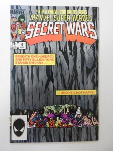 Marvel Super Heroes Secret Wars #4 (1984) VF/NM Condition!