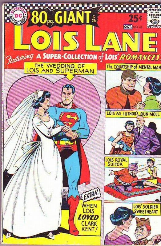 Superman's Girlfriend Lois Lane #68 (Sep-66) FN/VF Mid-High-Grade Superman, L...