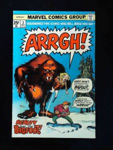 Arrgh! #3  Marvel Comics 1975 Fn
