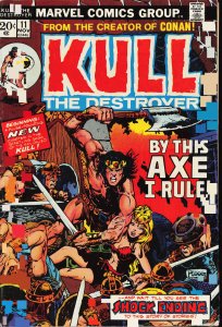 Kull the Destroyer #11 (1973) Kull