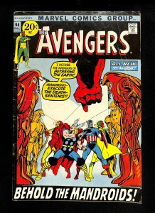 Avengers #94 Neal Adams!