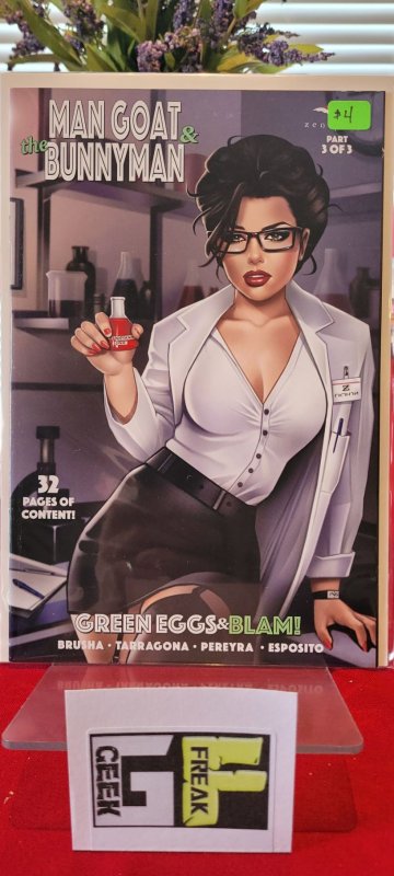 Man Goat & the Bunnyman: Green Eggs & Blam! #3 Cover C (2022)