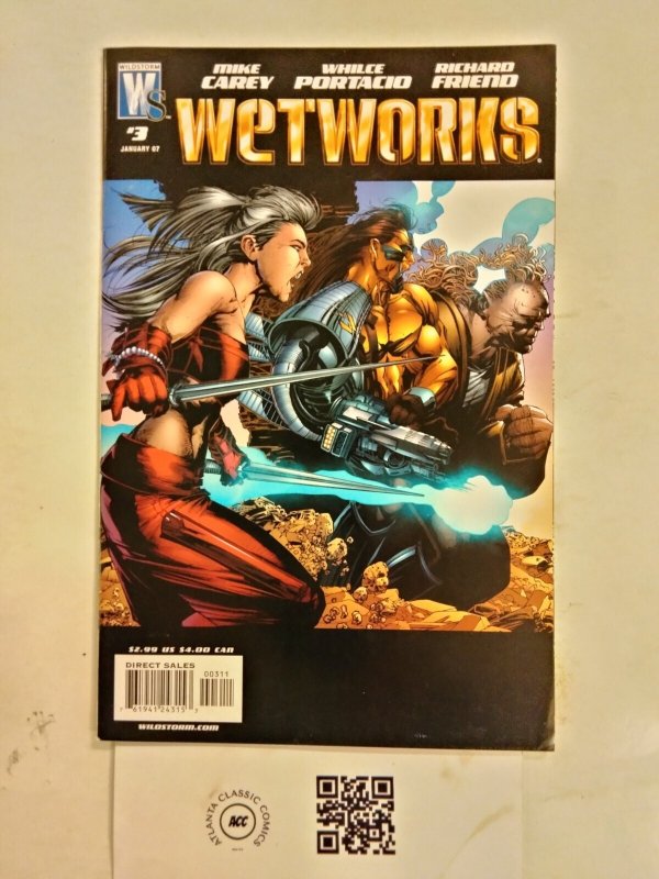 Wetworks #3 VF-NM Wildstorm Comics comic book 1 JW69