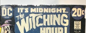 (1973) WITCHING HOUR #28! Classic NICK CARDY Christmas Cover! RARE! HTF!